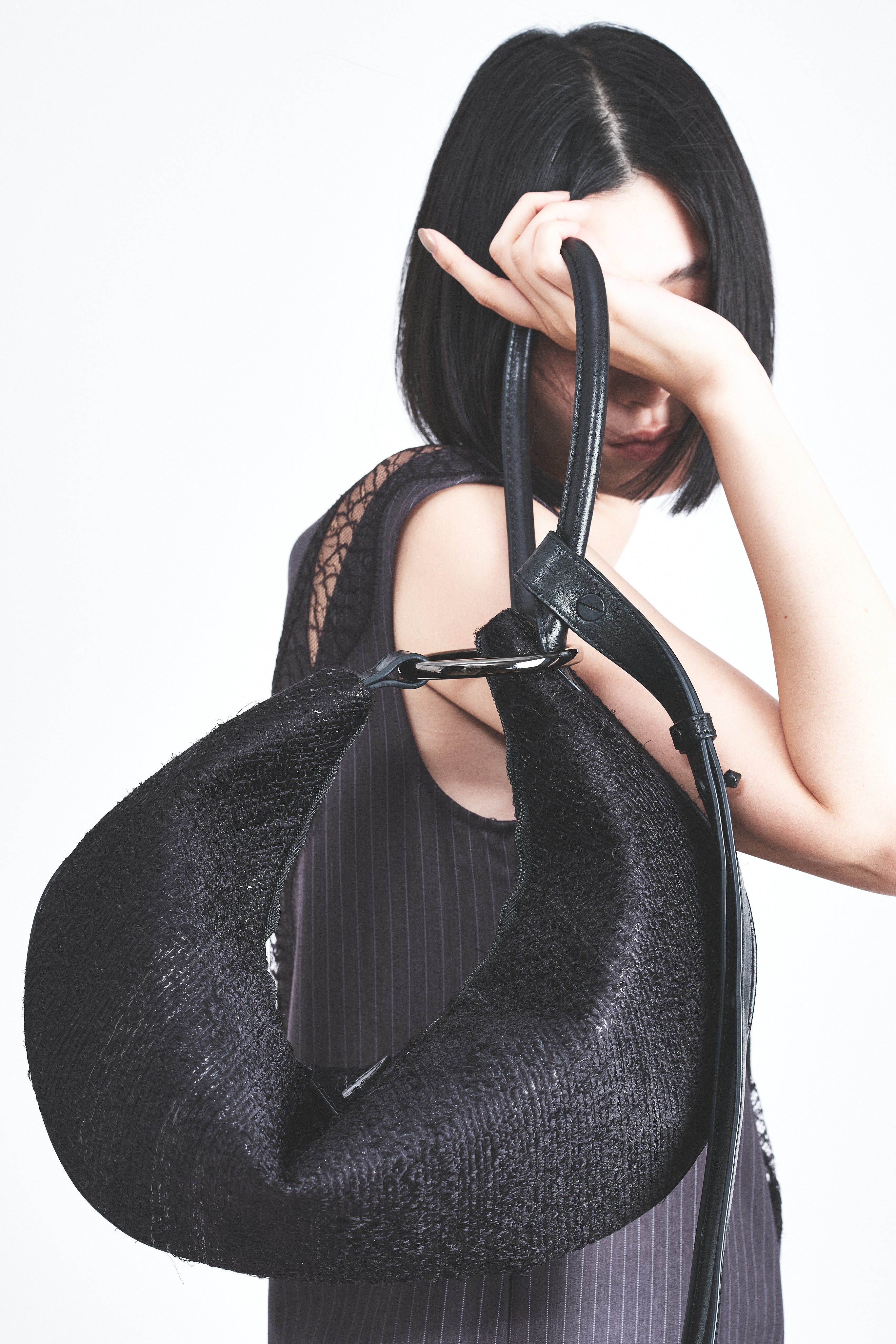 Tunari 2way Bag Large - Her Silk Tweed