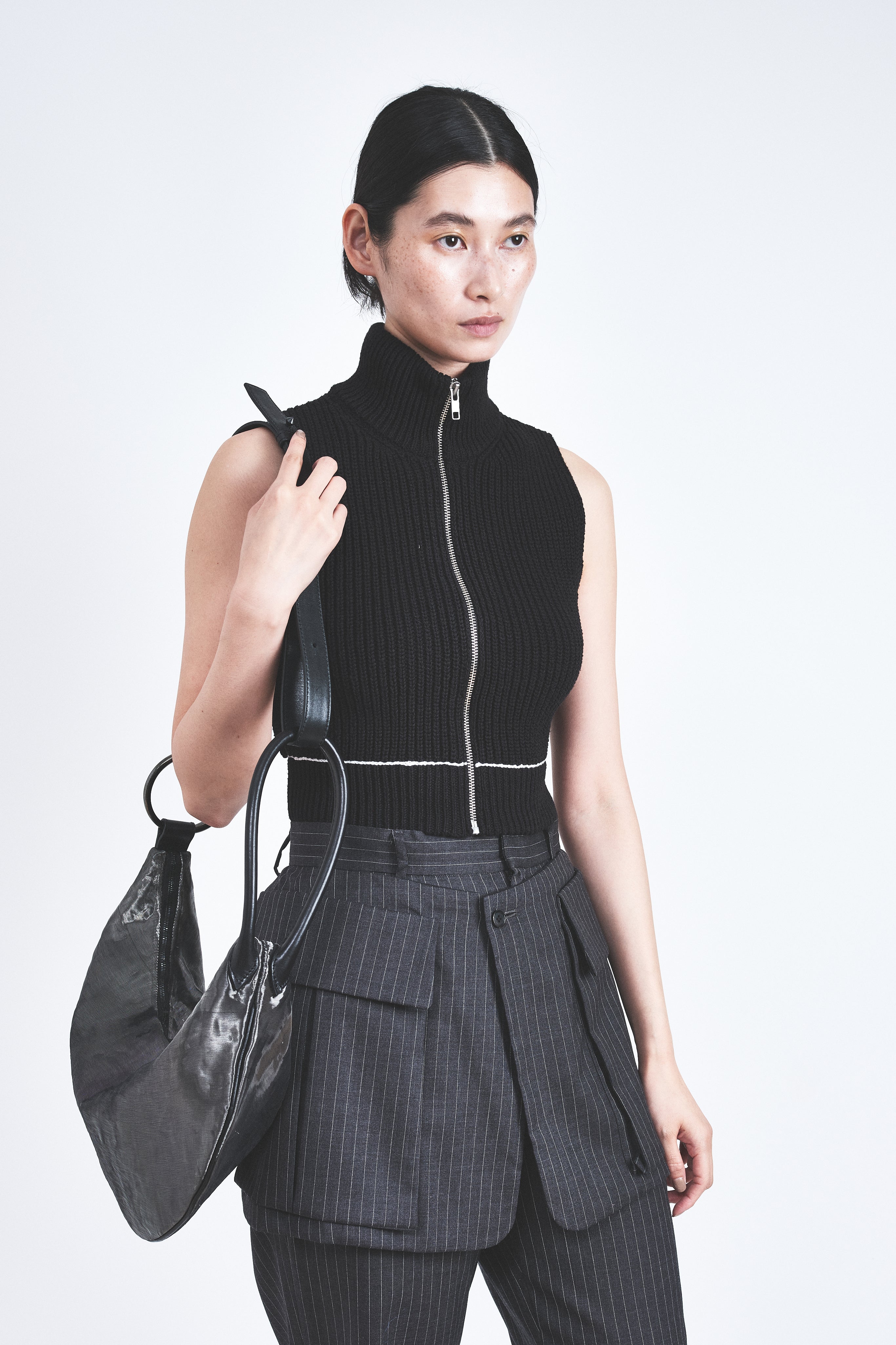 Tunari 2way Bag Large -Suin Silk